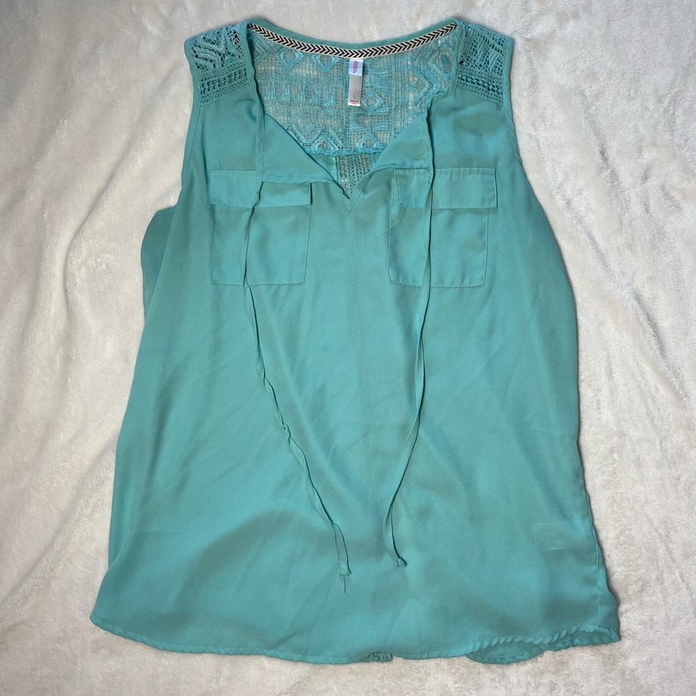Light blue tank